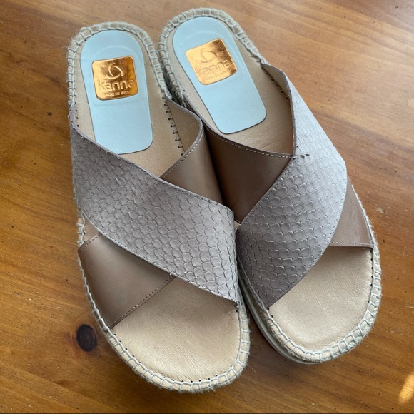 Tan leather sandals from Spain - Picture 5 of 5